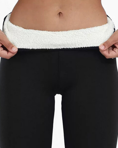 Sherpa-Fur Leggings | Toasty Warm & Figure Shaping