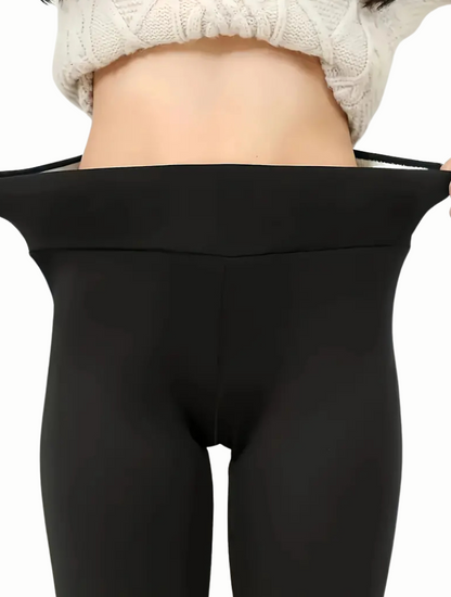 Sherpa-Fur Leggings | Toasty Warm & Figure Shaping