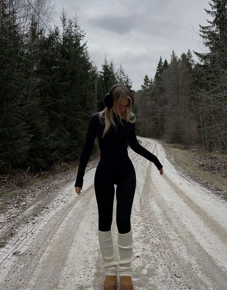 Sherpa-Fur Leggings | Toasty Warm & Figure Shaping