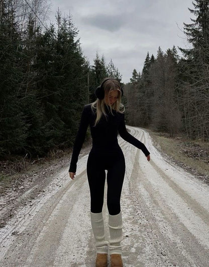 Sherpa-Fur Leggings | Toasty Warm & Figure Shaping